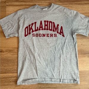 Gray Vintage Simply for Sport Oklahoma Sooners T-Shirt